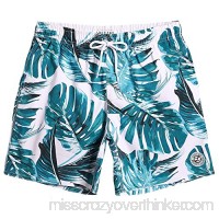 blackmogoo Mens Quick Dry Beach Shorts Swim Trunks with Mesh Lining Stretchable Tropical Watersports SmallWaist30-32 B07MSJQK69